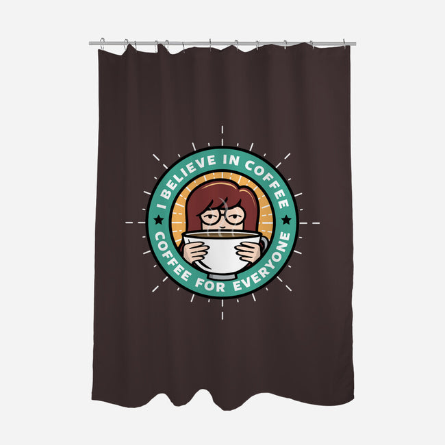 Coffee For Everyone-None-Polyester-Shower Curtain-katiestack.art