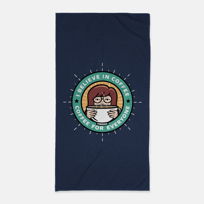 Coffee For Everyone-None-Beach-Towel-katiestack.art