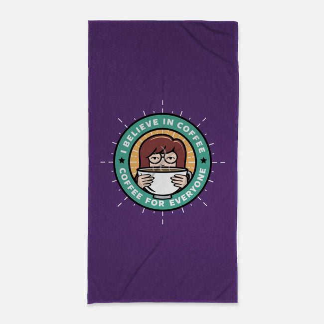 Coffee For Everyone-None-Beach-Towel-katiestack.art