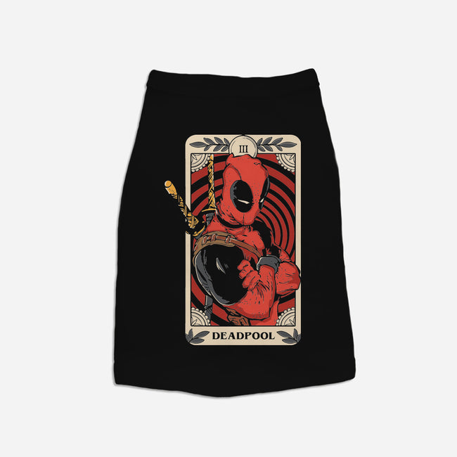 Deadpool Tarot-Dog-Basic-Pet Tank-turborat14