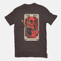 Deadpool Tarot-Womens-Basic-Tee-turborat14