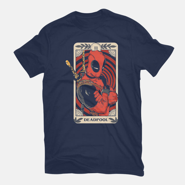 Deadpool Tarot-Youth-Basic-Tee-turborat14