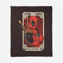 Deadpool Tarot-None-Fleece-Blanket-turborat14