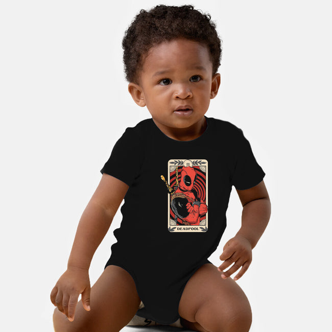 Deadpool Tarot-Baby-Basic-Onesie-turborat14