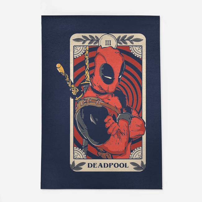 Deadpool Tarot-None-Indoor-Rug-turborat14