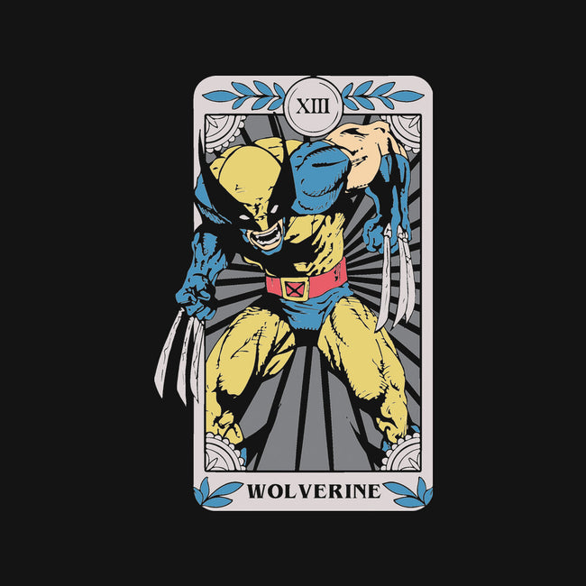 Wolverine Tarot-None-Glossy-Sticker-turborat14