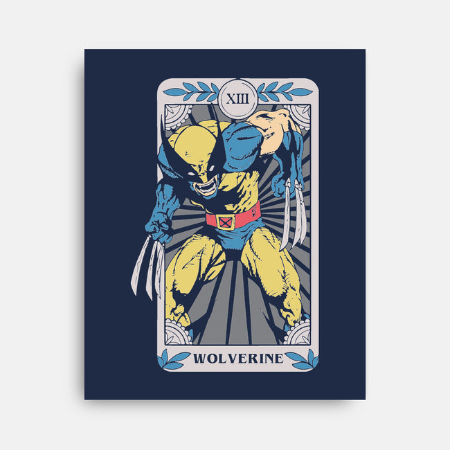 Wolverine Tarot-None-Stretched-Canvas-turborat14