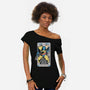 Wolverine Tarot-Womens-Off Shoulder-Tee-turborat14