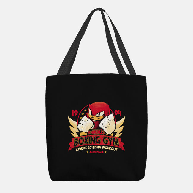 Knuckles Boxing Gym-None-Basic Tote-Bag-teesgeex