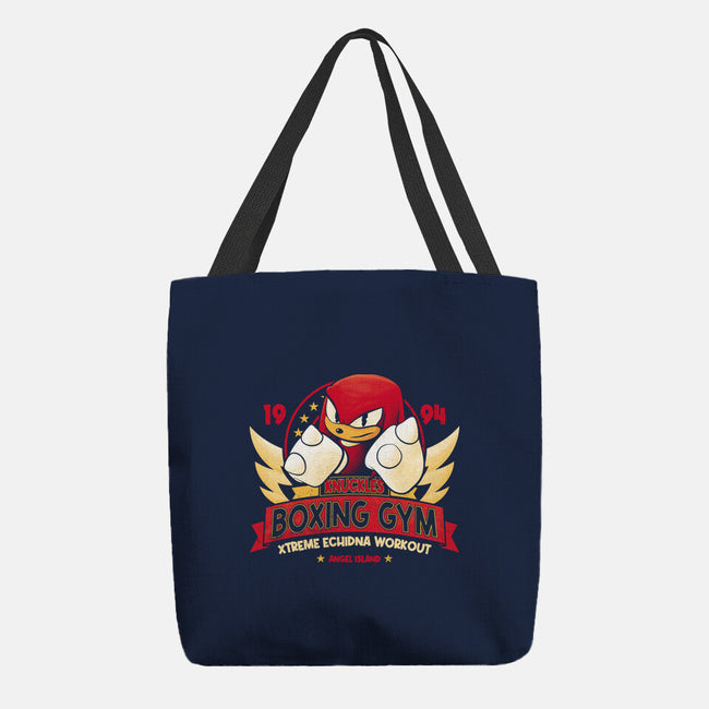 Knuckles Boxing Gym-None-Basic Tote-Bag-teesgeex