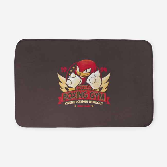 Knuckles Boxing Gym-None-Memory Foam-Bath Mat-teesgeex