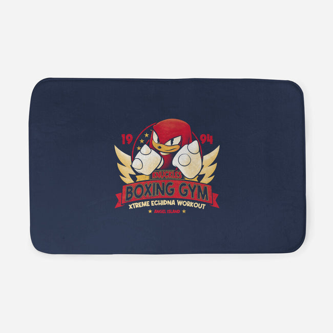 Knuckles Boxing Gym-None-Memory Foam-Bath Mat-teesgeex