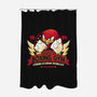 Knuckles Boxing Gym-None-Polyester-Shower Curtain-teesgeex