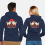 Knuckles Boxing Gym-Unisex-Zip-Up-Sweatshirt-teesgeex