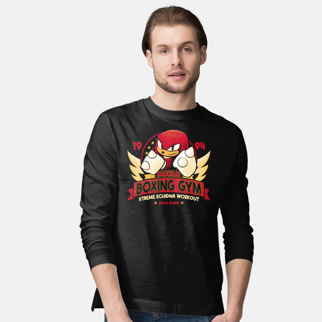 Knuckles Boxing Gym-Mens-Long Sleeved-Tee-teesgeex