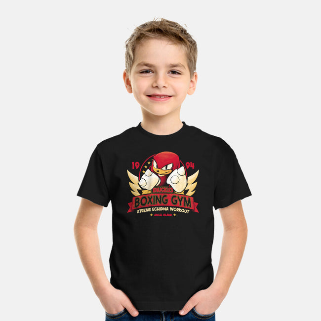 Knuckles Boxing Gym-Youth-Basic-Tee-teesgeex