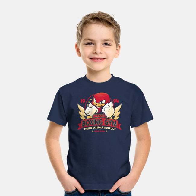 Knuckles Boxing Gym-Youth-Basic-Tee-teesgeex