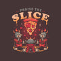 Praise The Slice-Unisex-Kitchen-Apron-eduely