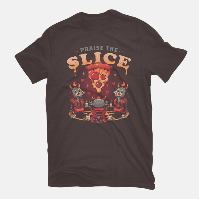 Praise The Slice-Womens-Basic-Tee-eduely