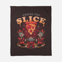 Praise The Slice-None-Fleece-Blanket-eduely