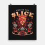 Praise The Slice-None-Matte-Poster-eduely