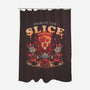 Praise The Slice-None-Polyester-Shower Curtain-eduely