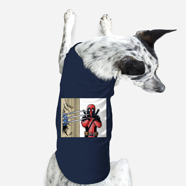 Here's Logan-Dog-Basic-Pet Tank-Barbadifuoco