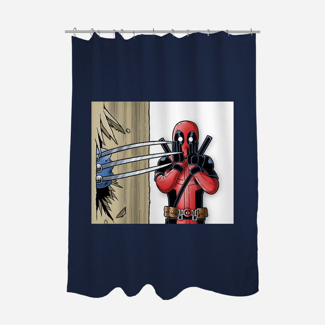 Here's Logan-None-Polyester-Shower Curtain-Barbadifuoco