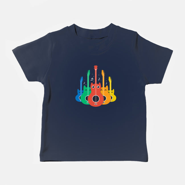 Feline Symphony-Baby-Basic-Tee-erion_designs