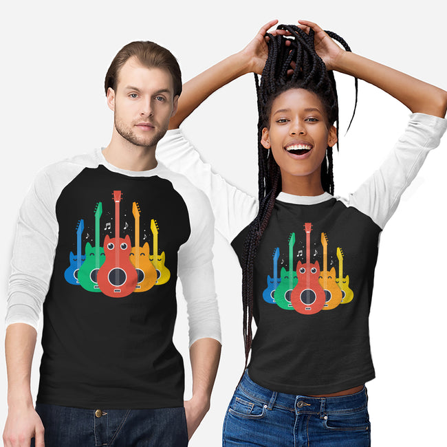 Feline Symphony-Unisex-Baseball-Tee-erion_designs