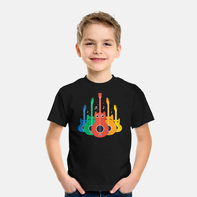 Feline Symphony-Youth-Basic-Tee-erion_designs