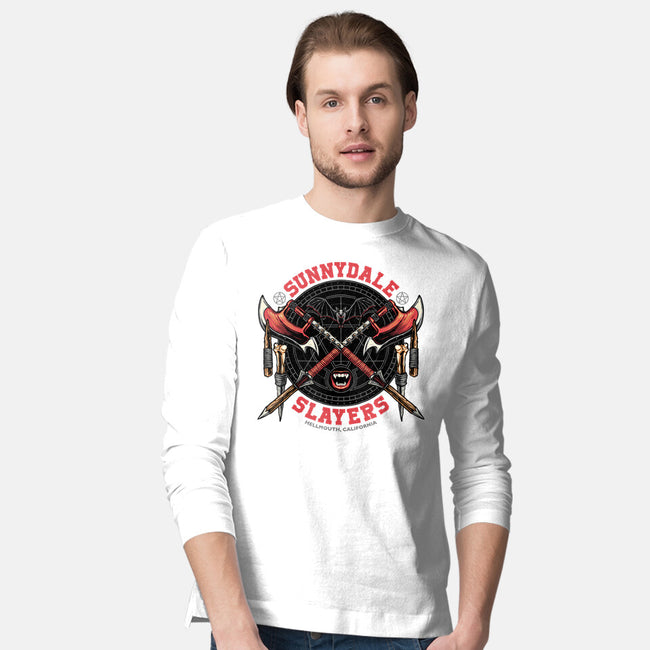 Hellmouth California-Mens-Long Sleeved-Tee-momma_gorilla