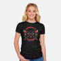 Hellmouth California-Womens-Fitted-Tee-momma_gorilla