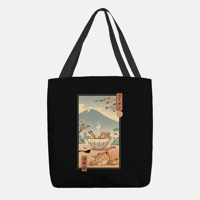 A Perfect Ramen Weather-None-Basic Tote-Bag-vp021