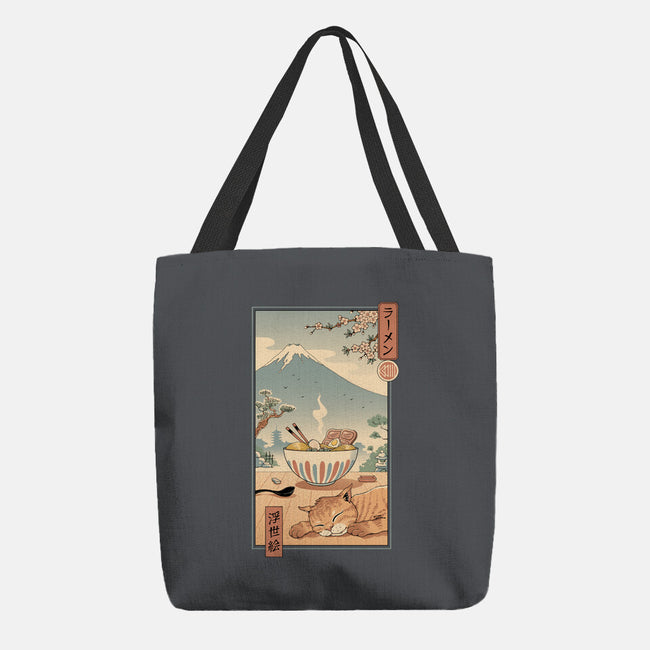 A Perfect Ramen Weather-None-Basic Tote-Bag-vp021