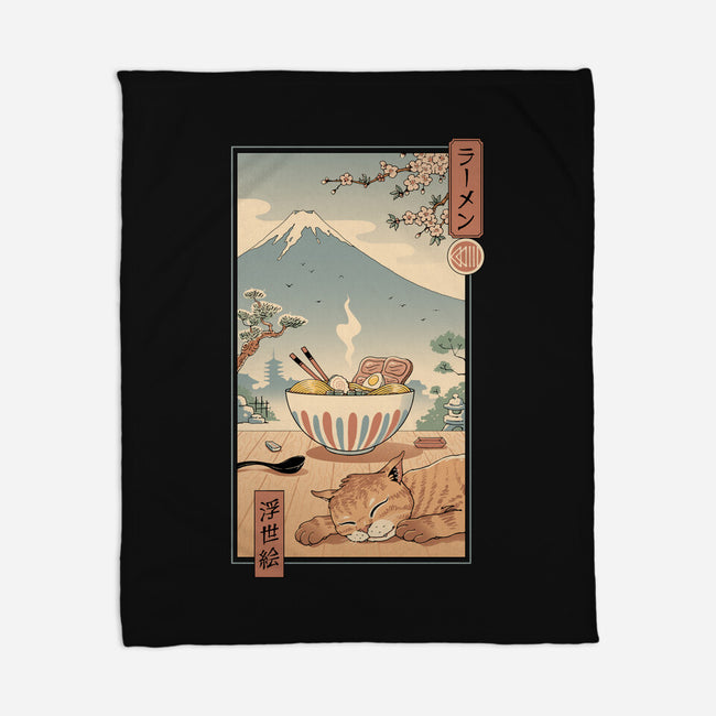 A Perfect Ramen Weather-None-Fleece-Blanket-vp021