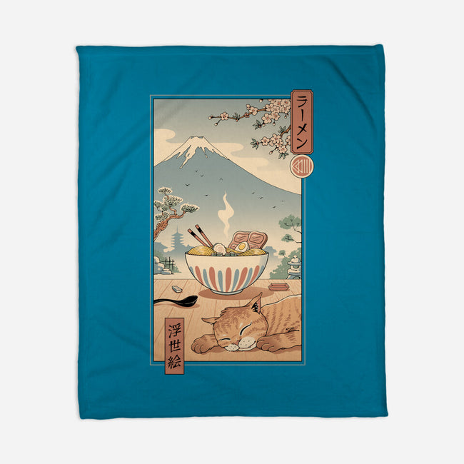 A Perfect Ramen Weather-None-Fleece-Blanket-vp021