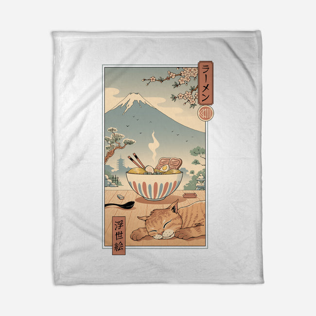 A Perfect Ramen Weather-None-Fleece-Blanket-vp021