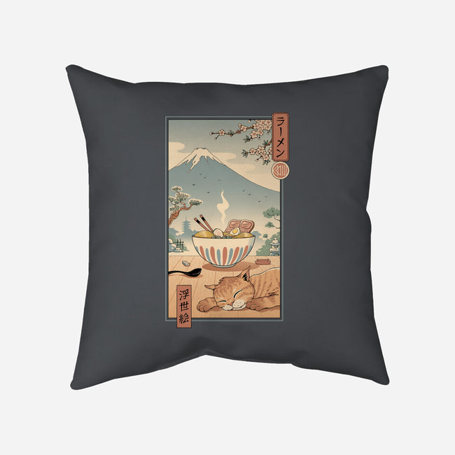 A Perfect Ramen Weather-None-Removable Cover-Throw Pillow-vp021