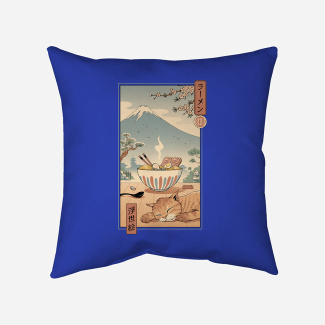 A Perfect Ramen Weather-None-Removable Cover-Throw Pillow-vp021