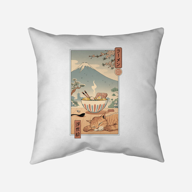 A Perfect Ramen Weather-None-Removable Cover-Throw Pillow-vp021