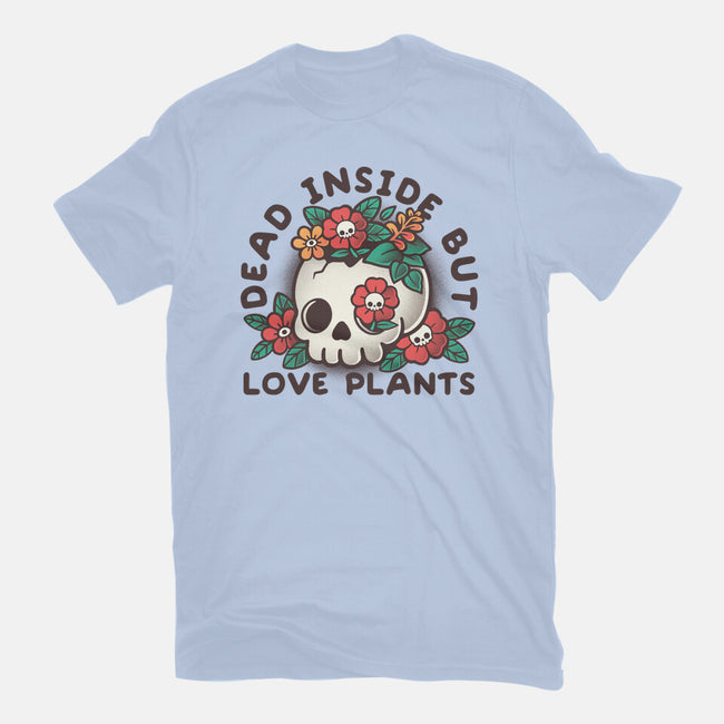 Dead But Love Plants-Unisex-Basic-Tee-NemiMakeit