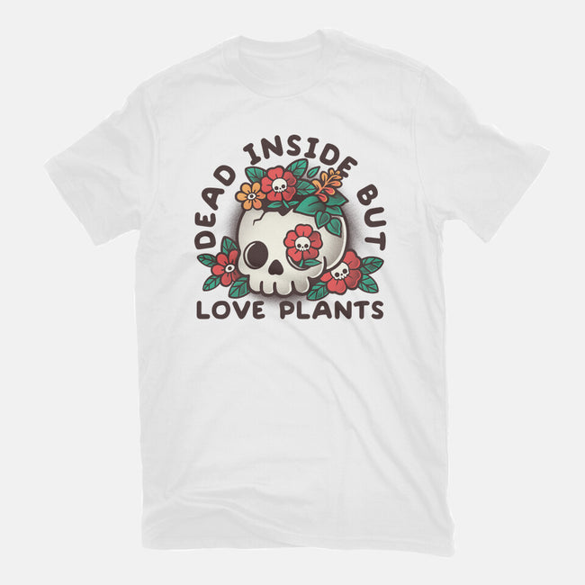 Dead But Love Plants-Womens-Fitted-Tee-NemiMakeit