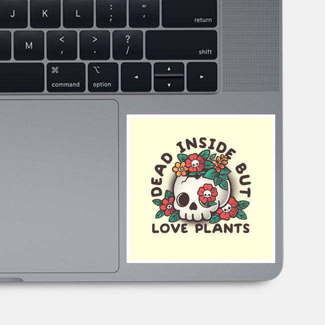 Dead But Love Plants-None-Glossy-Sticker-NemiMakeit