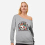 Dead But Love Plants-Womens-Off Shoulder-Sweatshirt-NemiMakeit