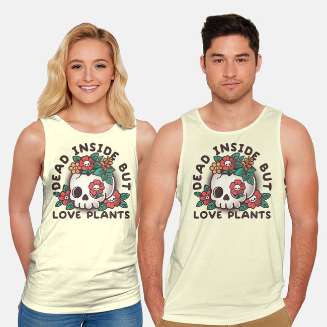 Dead But Love Plants-Unisex-Basic-Tank-NemiMakeit