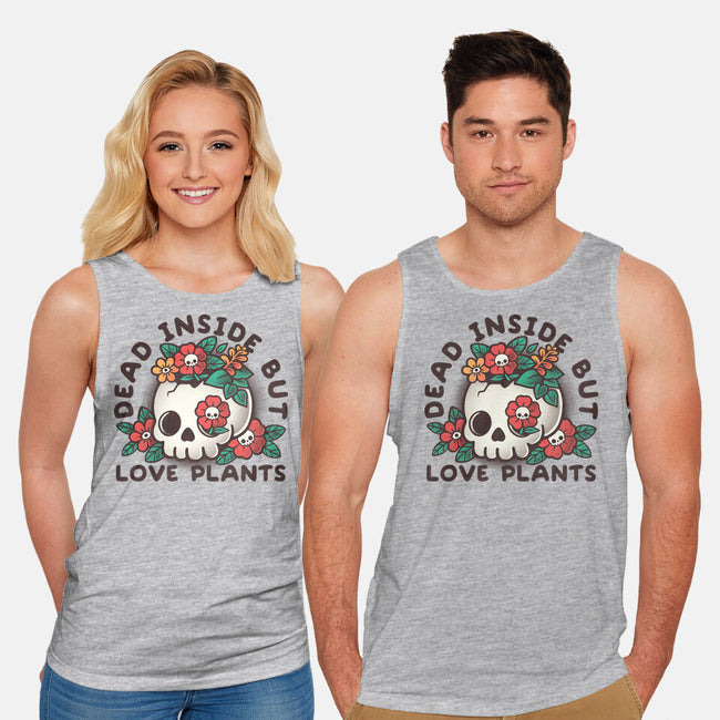 Dead But Love Plants-Unisex-Basic-Tank-NemiMakeit