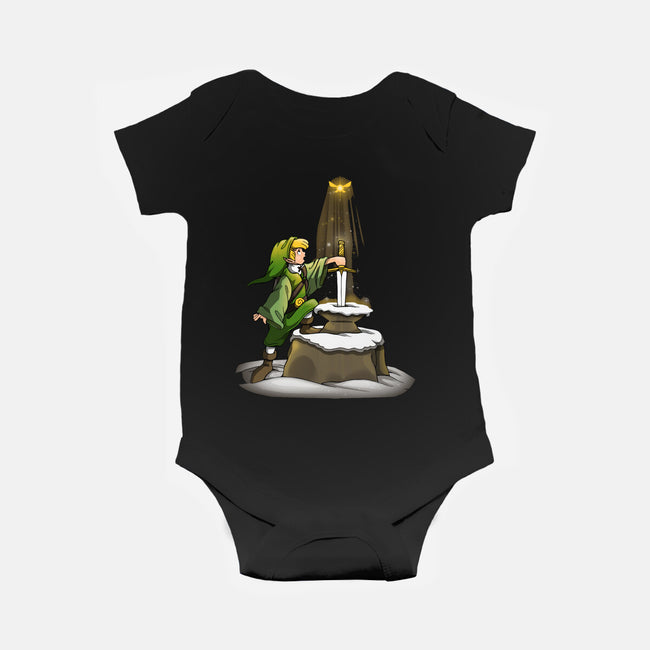 Sword Hero-Baby-Basic-Onesie-Vallina84