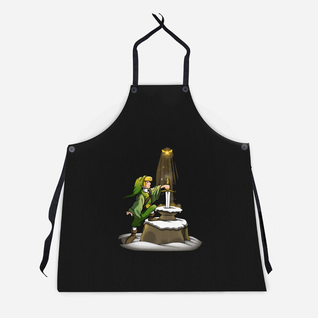 Sword Hero-Unisex-Kitchen-Apron-Vallina84