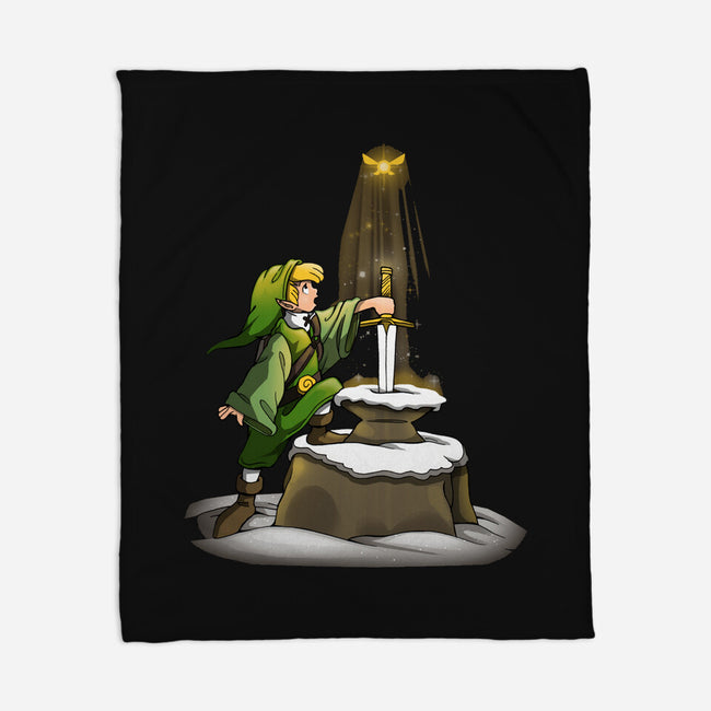 Sword Hero-None-Fleece-Blanket-Vallina84